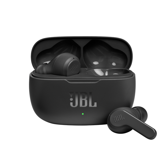 JBL Vibe 200TWS - Black - True Wireless Earbuds - Hero image number null